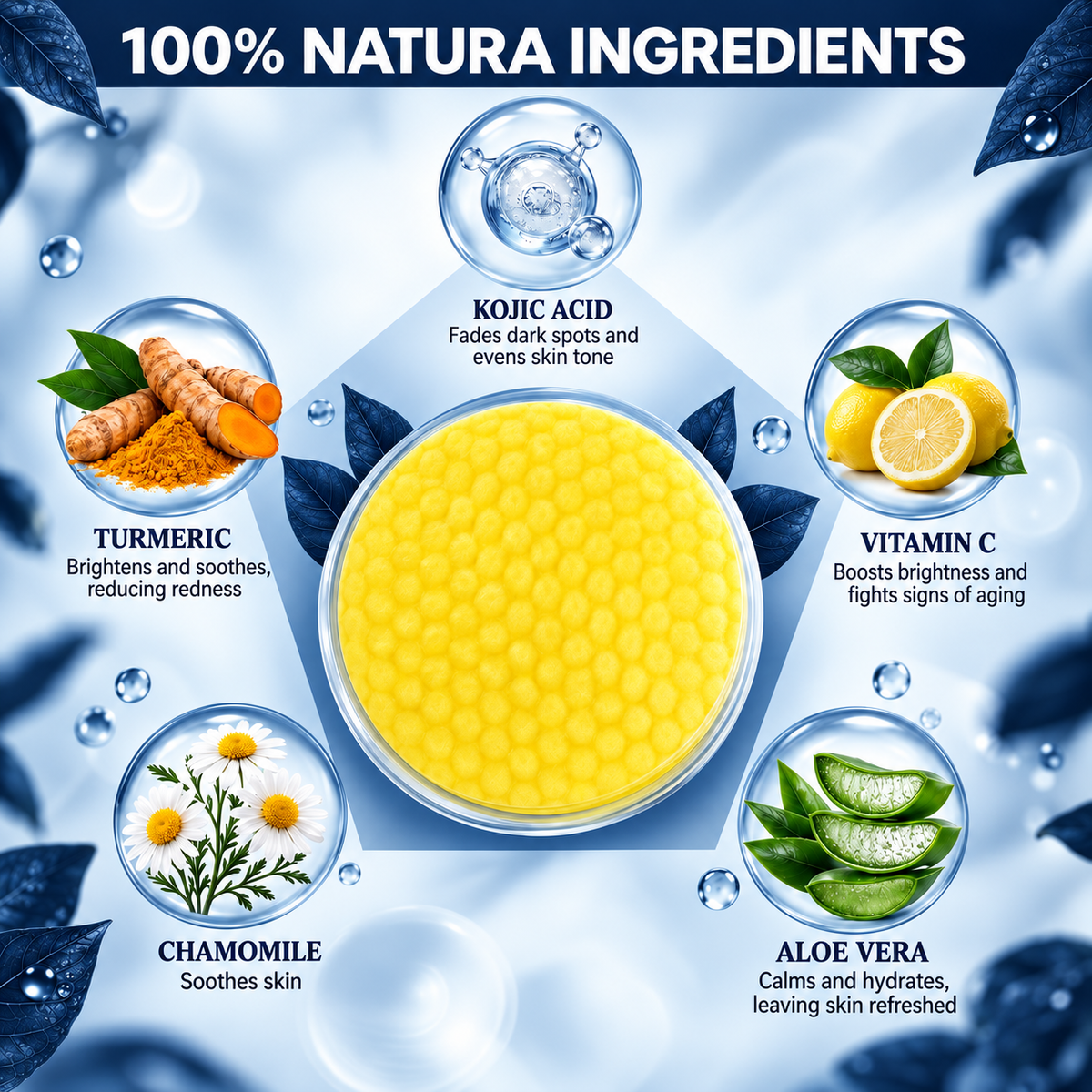 Dynovo Turmeric & Kojic Cleansing Pads
