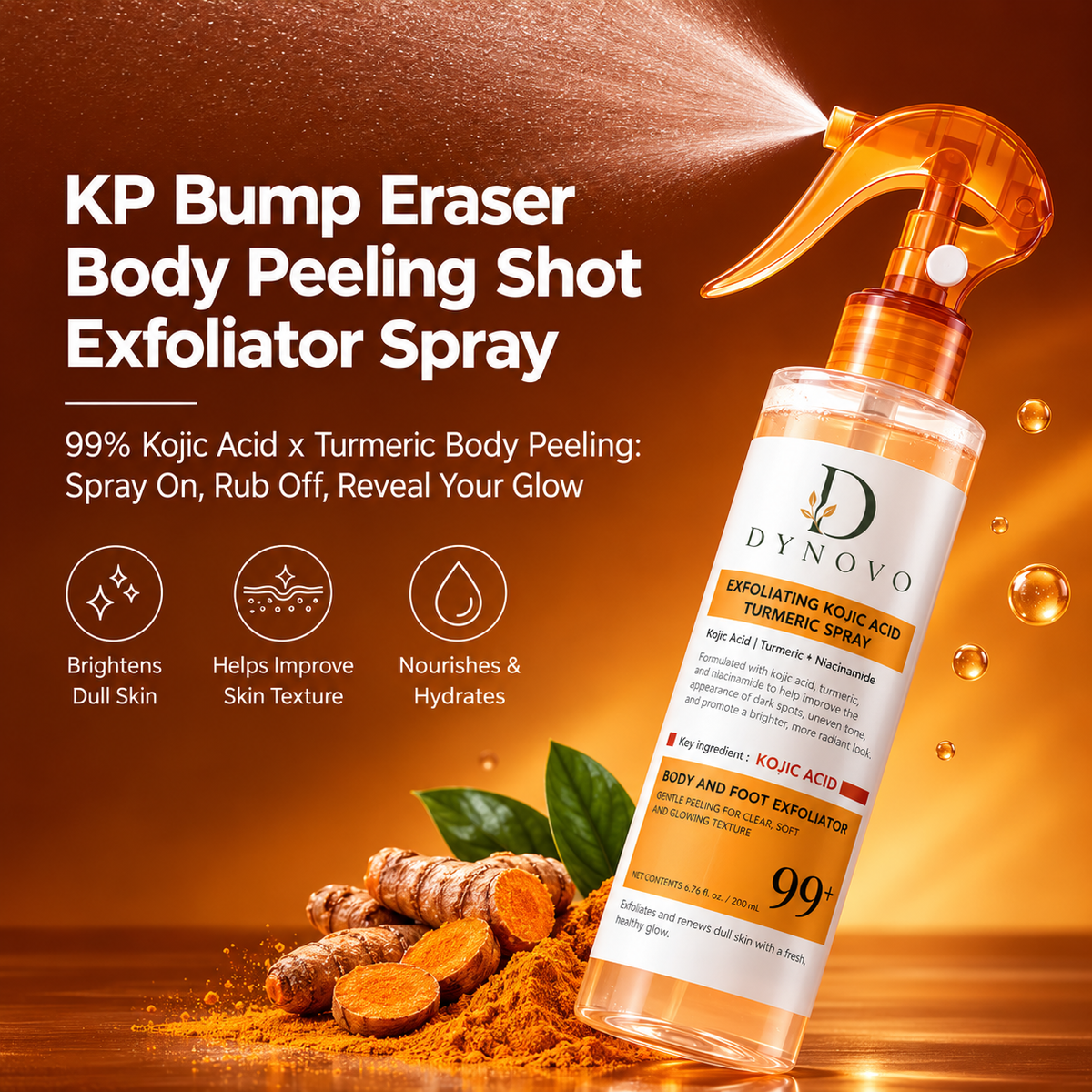 Keratin Care Kojic Acid Turmeric Spray